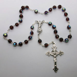 Kelly's AB Crystal Resurrection Prayer Beads