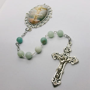Kelly's Amazonite "Passion" Chaplet