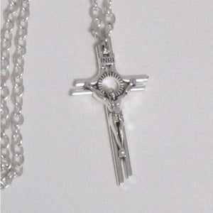 Kelly's Medium Angled Crucifix Necklace