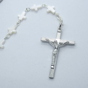 Kelly's Mother-of-Pearl Cross Cameo Chaplet