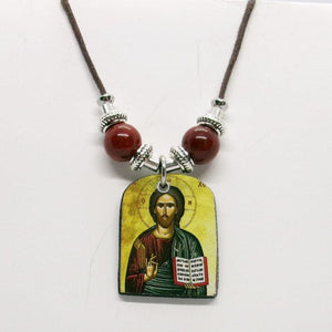 Kelly's Christ the Teacher Icon Necklace