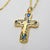 Kelly's Detailed Stained Glass Crucifix Necklace