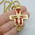 Kelly's Enameled San Damiano Crucifix Necklace