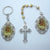 Kelly's Baptismal Chaplet and Key Ring Set