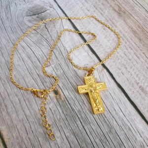 Kelly's Gold Tone Ascension Necklace