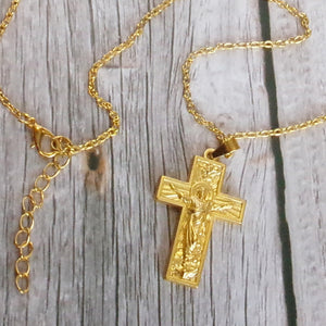 Kelly's Gold Tone Ascension Necklace