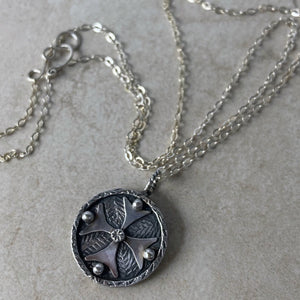 Kathy's Handcrafted Silver Bolnisi Cross Necklace