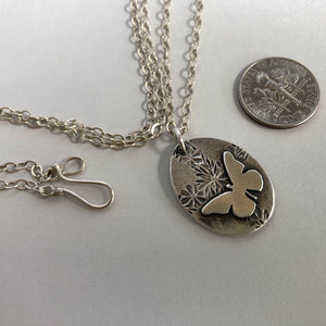 Kathy's Handcrafted Butterfly Mourning Pendant