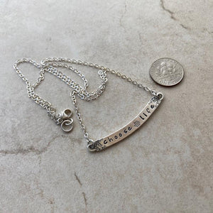 Kathy’s Handcrafted Choose Life Necklace