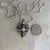 Kathy’s Handcrafted Silver Cross and Heart Necklace with Cubic Zirconia Gemstone