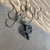 Kathy’s Handcrafted Silver Cross and Heart Necklace with Cubic Zirconia Gemstone