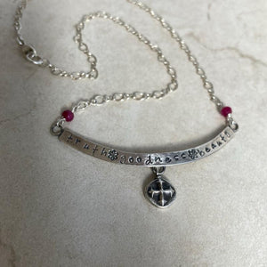 Kathy’s Silver Handcrafted Truth, Goodness and Beauty Necklace