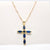 Kelly's Marquis Crystal Cross Necklace