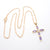 Kelly's Marquis Crystal Cross Necklace