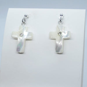 Kelly's Mother-of-Pearl Cross Jewelry Set