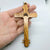 Kelly's Olive Wood Pectoral Crucifix Necklace