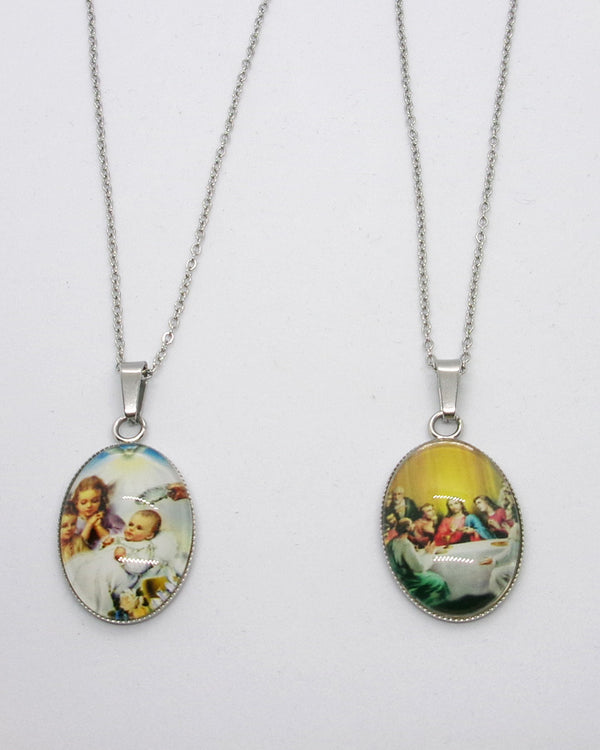 Kelly's Oval Sacramental Necklace