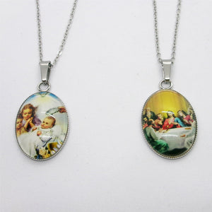 Kelly's Oval Sacramental Necklace