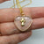 Kelly's Rose Quartz Heart Necklace