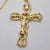 Kelly's Rounded Ornate Crucifix Necklace