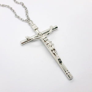 Kelly's Simple Pectoral Crucifix Necklace