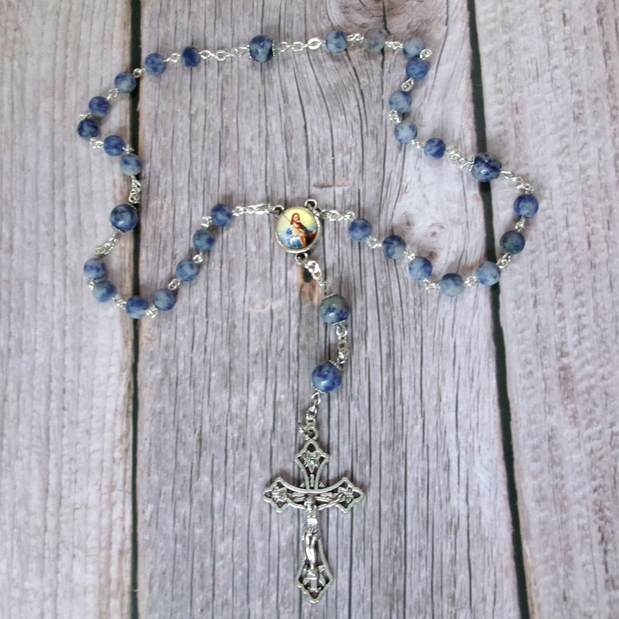 Kelly's Sodalite Prayer Beads