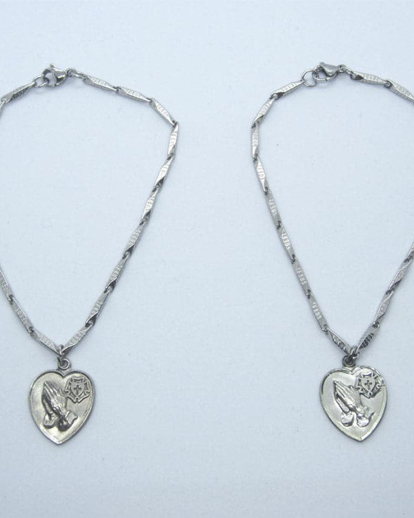 Kelly's Sterling Heart Bracelet