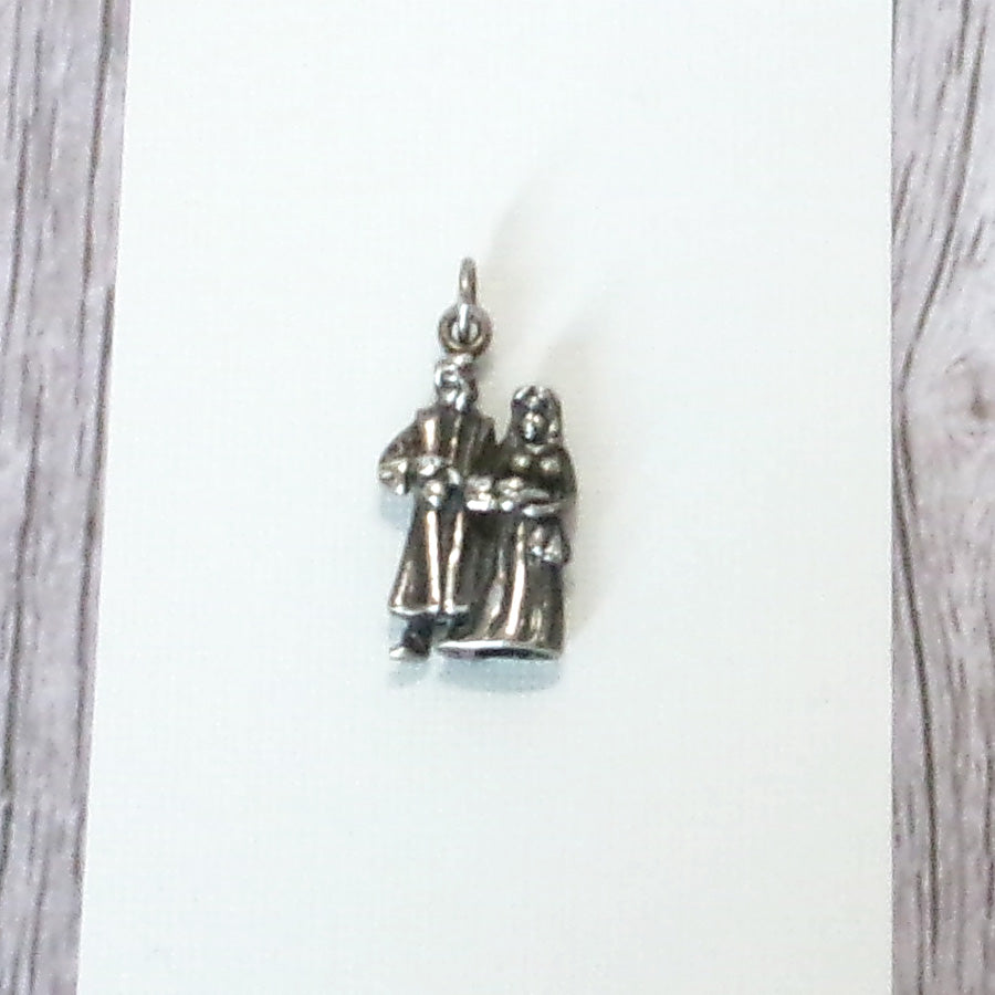 Kelly's Sterling Infant Baptism Charm
