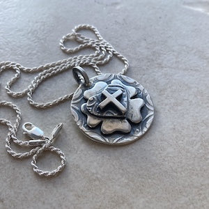 Kathy's Handcrafted Luther Rose Necklace