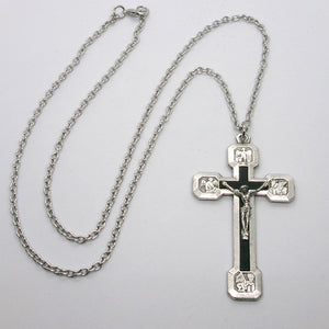 Kelly's Via Crucis Evangelists Crucifix Necklace