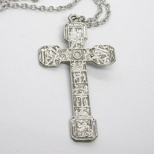 Kelly's Via Crucis Evangelists Crucifix Necklace