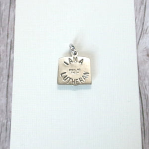 Kelly's Vintage Sterling Luther Rose Bible Charm