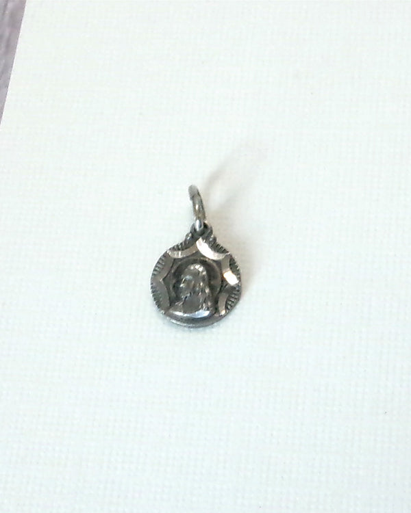 Kelly's Vintage Sterling Small Jesus Profile Charm