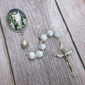 Kelly's White Howlite Easter Chaplet