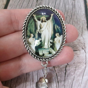 Kelly's White Howlite Easter Chaplet