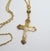 Kelly's Yellow Crucifix Necklace