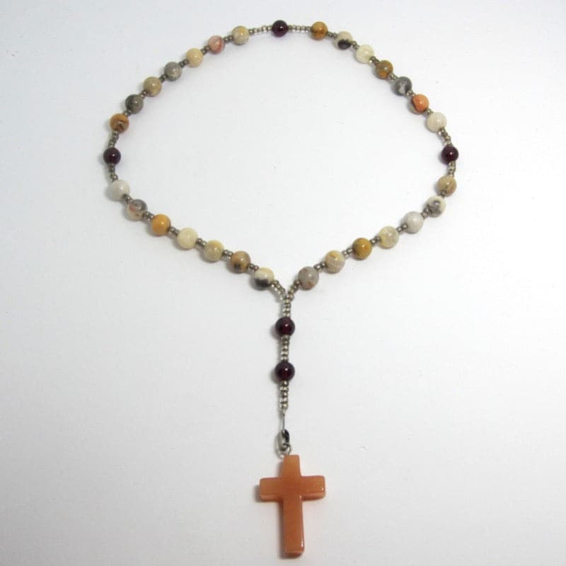 Kelly's Jasper and Garnet Prayer Beads