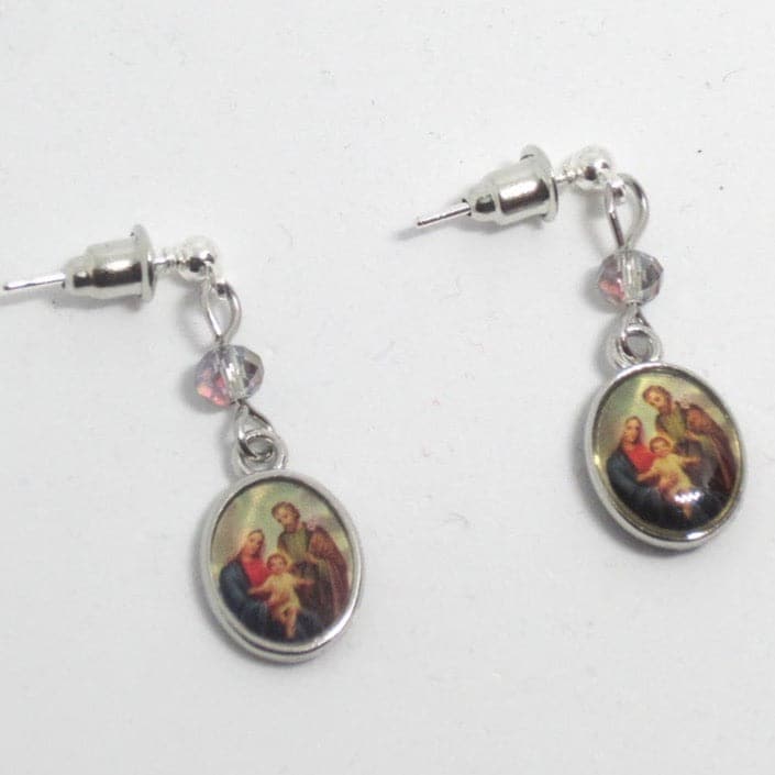 Kelly's Holy Family Earrings