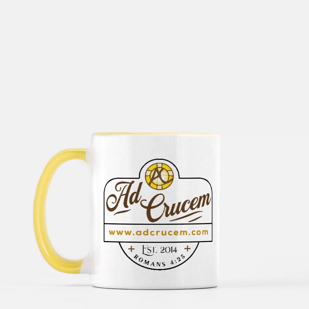 Ad Crucem Mug - Ad Crucem Yellow