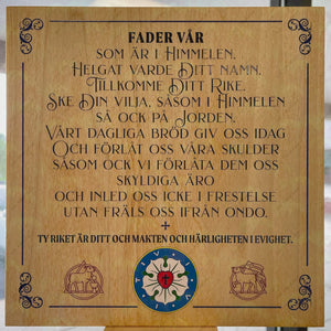 Ad Crucem Lord's Prayer Plaque
