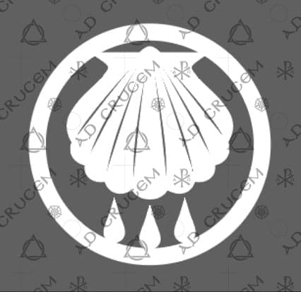 Back Shell Symbol Baptism Shell Symbols
