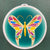 Ad Crucem - Color Butterfly Christmas Ornament