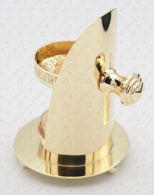 Ad Crucem Incense Burner - Brass Finish