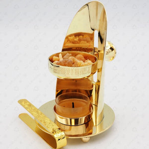 Ad Crucem Incense Burner - Brass Finish