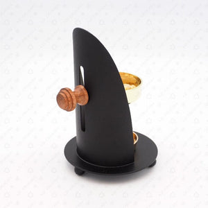 Ad Crucem Incense Burner Premium Kit - Black and Wood Finish
