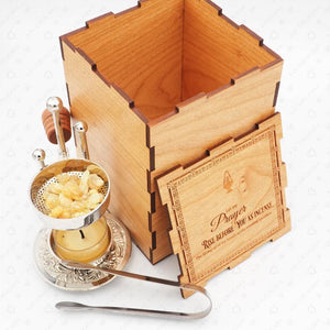 Ad Crucem Incense Burner Premium Kit - Nickel Finish