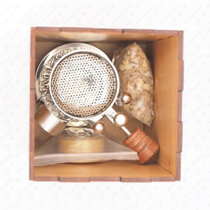 Ad Crucem Incense Burner Premium Kit - Nickel Finish