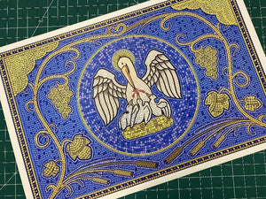 Ad Crucem - Pelican in Her Piety Fine Art Print
