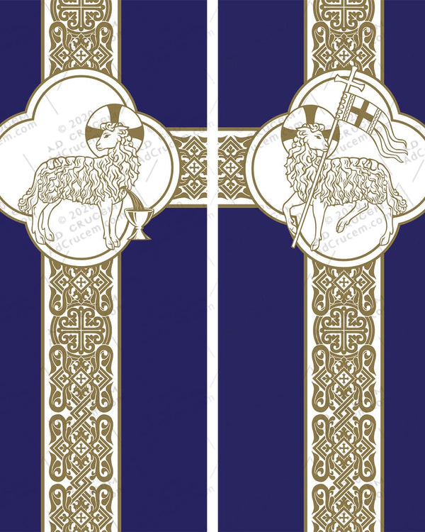 Ad Crucem Agnus Dei Advent Banners Set of Two
