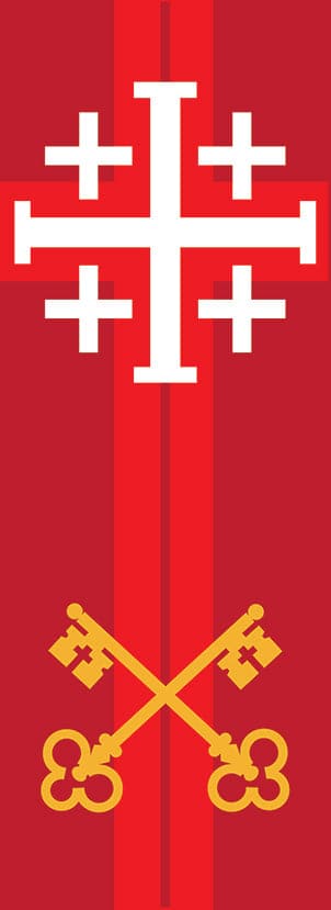 Ad Crucem Single Ordination / Installation Banner